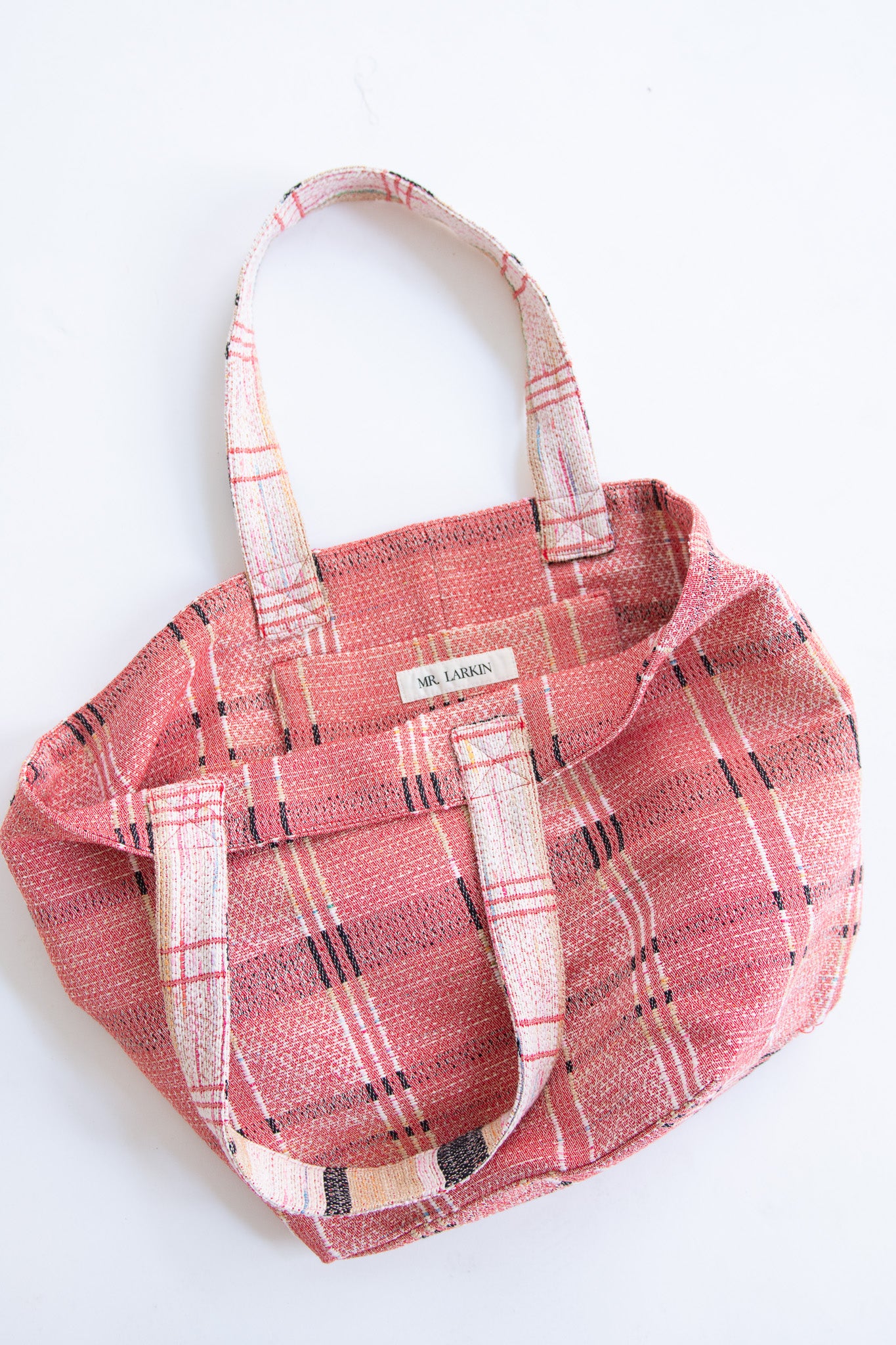 MR. LARKIN, Vega Tote, Multi/Red
