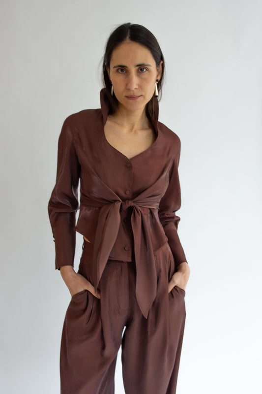 MR. LARKIN, Rosalie Top, Chocolate