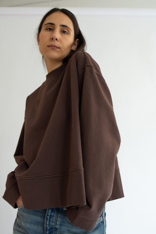 MR. LARKIN, Gladys Sweatshirt, Bark