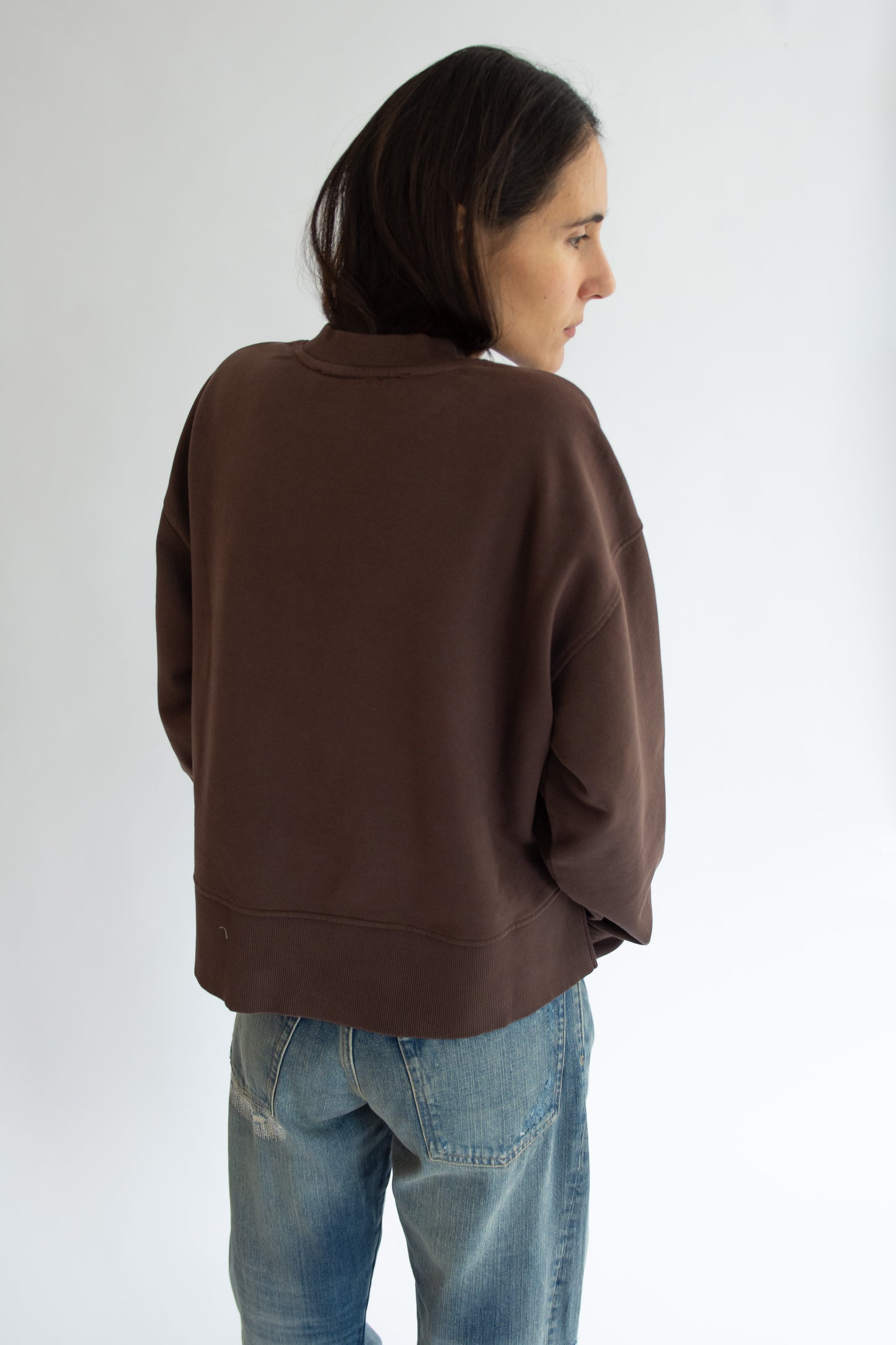 MR. LARKIN, Gladys Sweatshirt, Bark