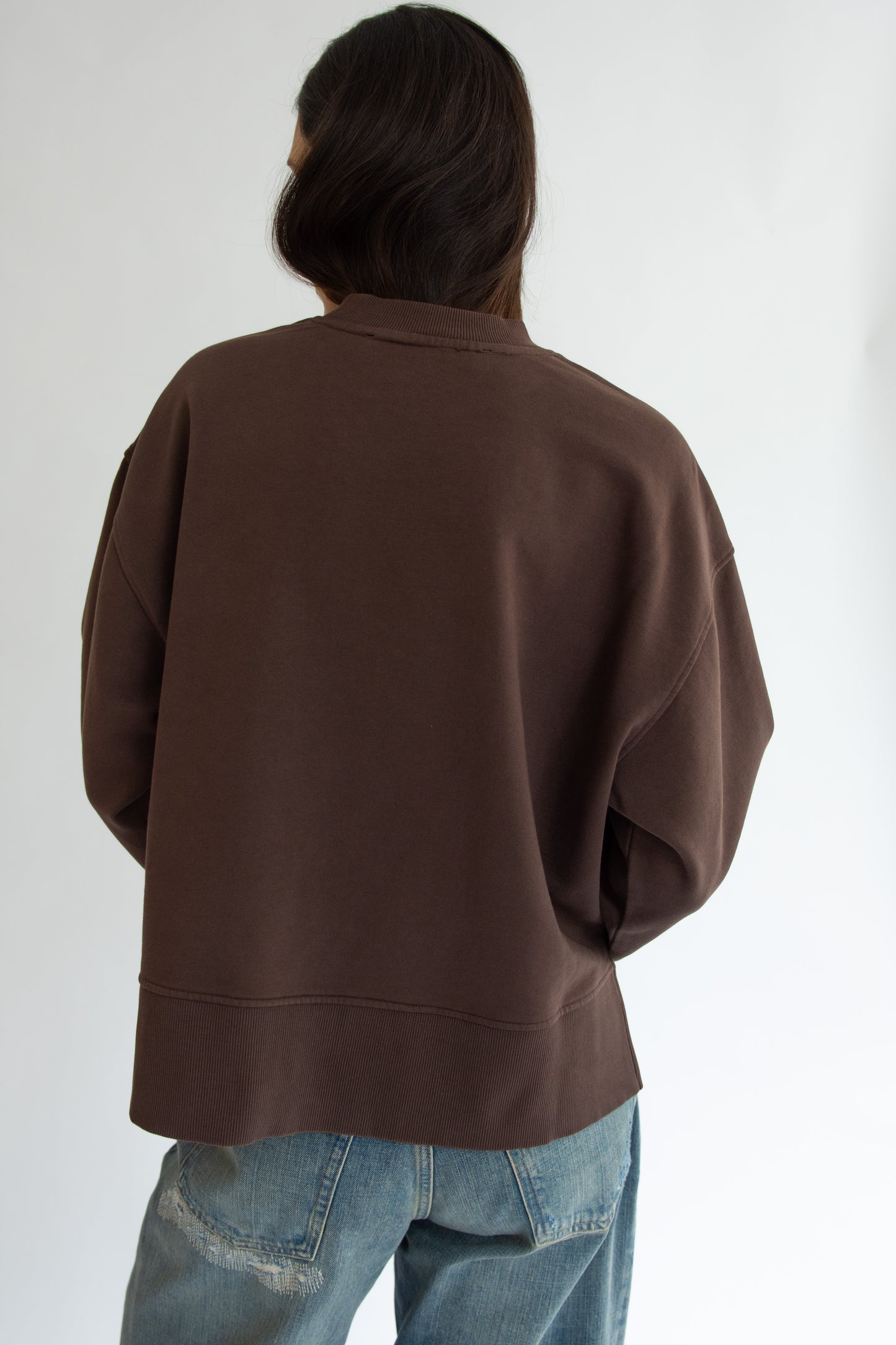 MR. LARKIN, Gladys Sweatshirt, Bark
