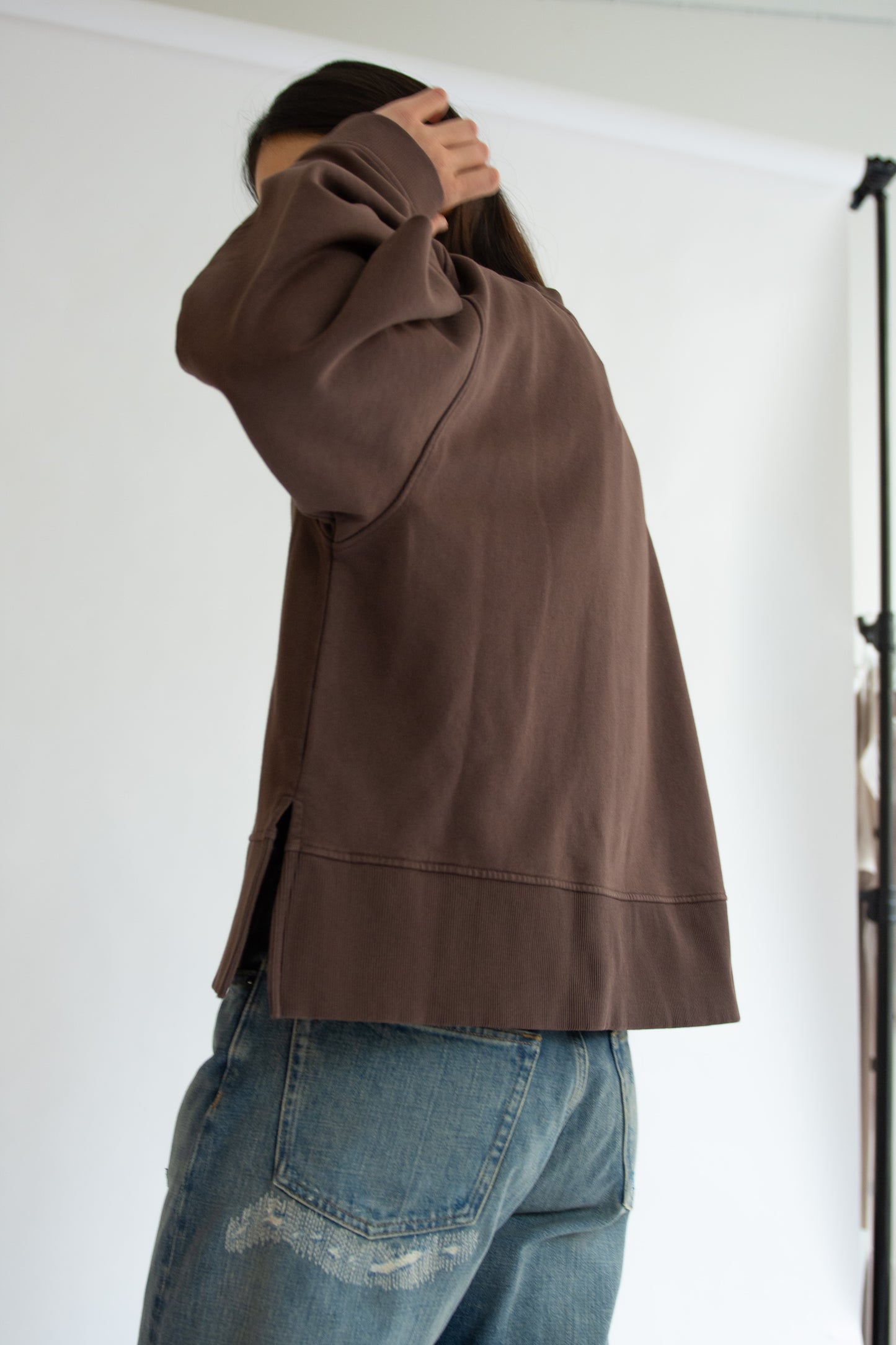 MR. LARKIN, Gladys Sweatshirt, Bark