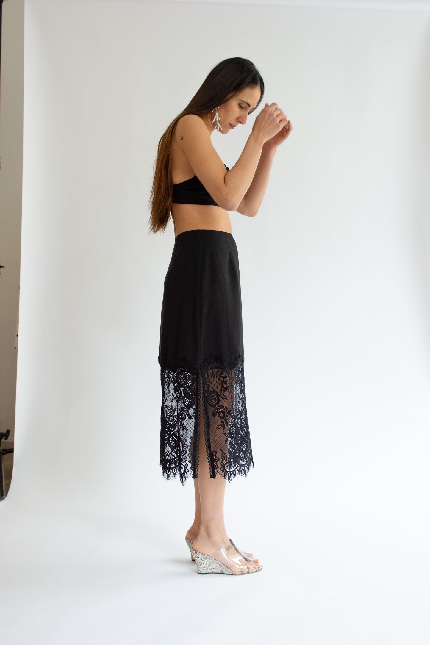 MR. LARKIN, Cheri Skirt, Black