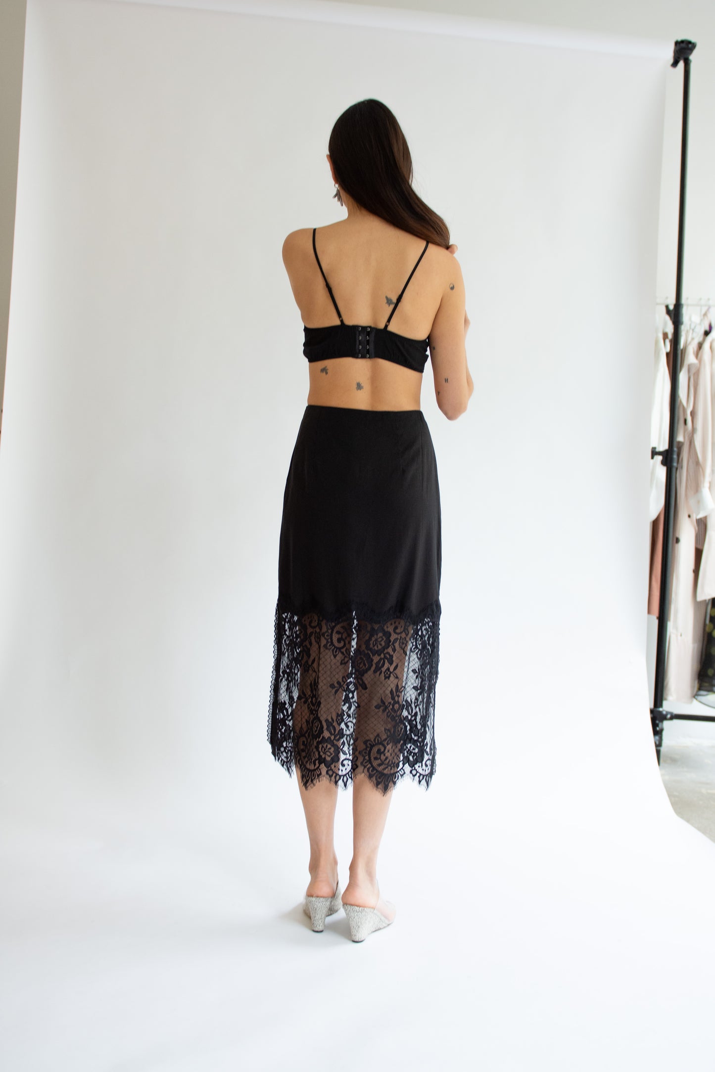 MR. LARKIN, Petite Bralette, Black