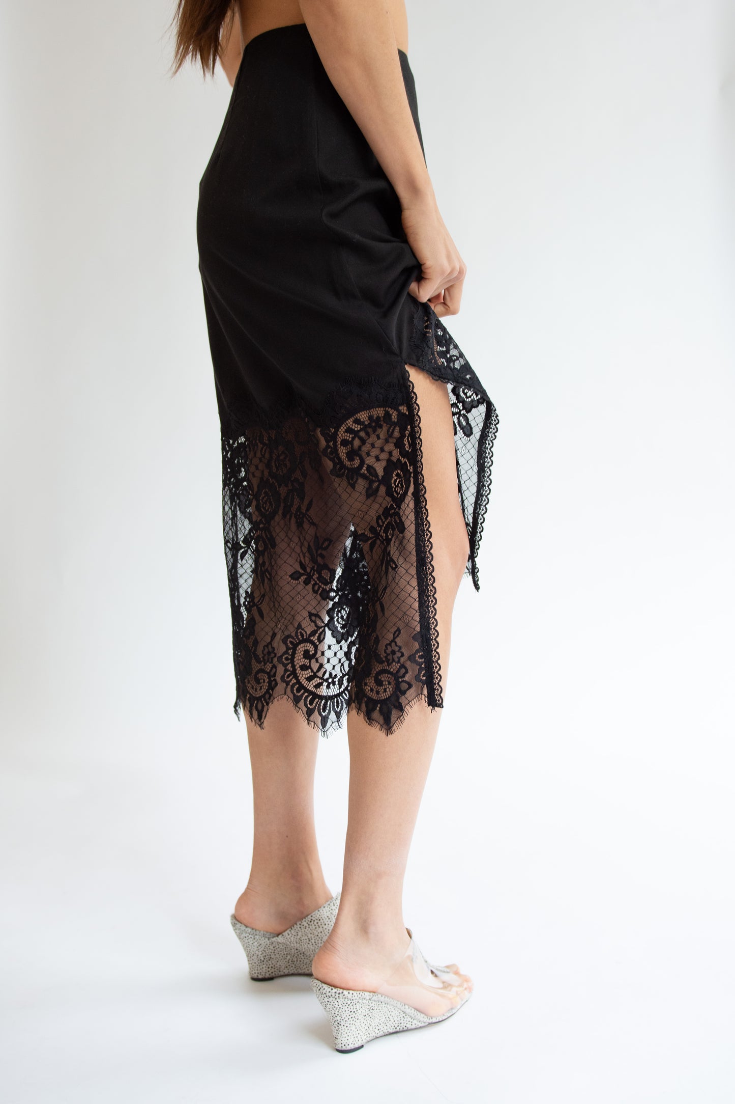 MR. LARKIN, Cheri Skirt, Black