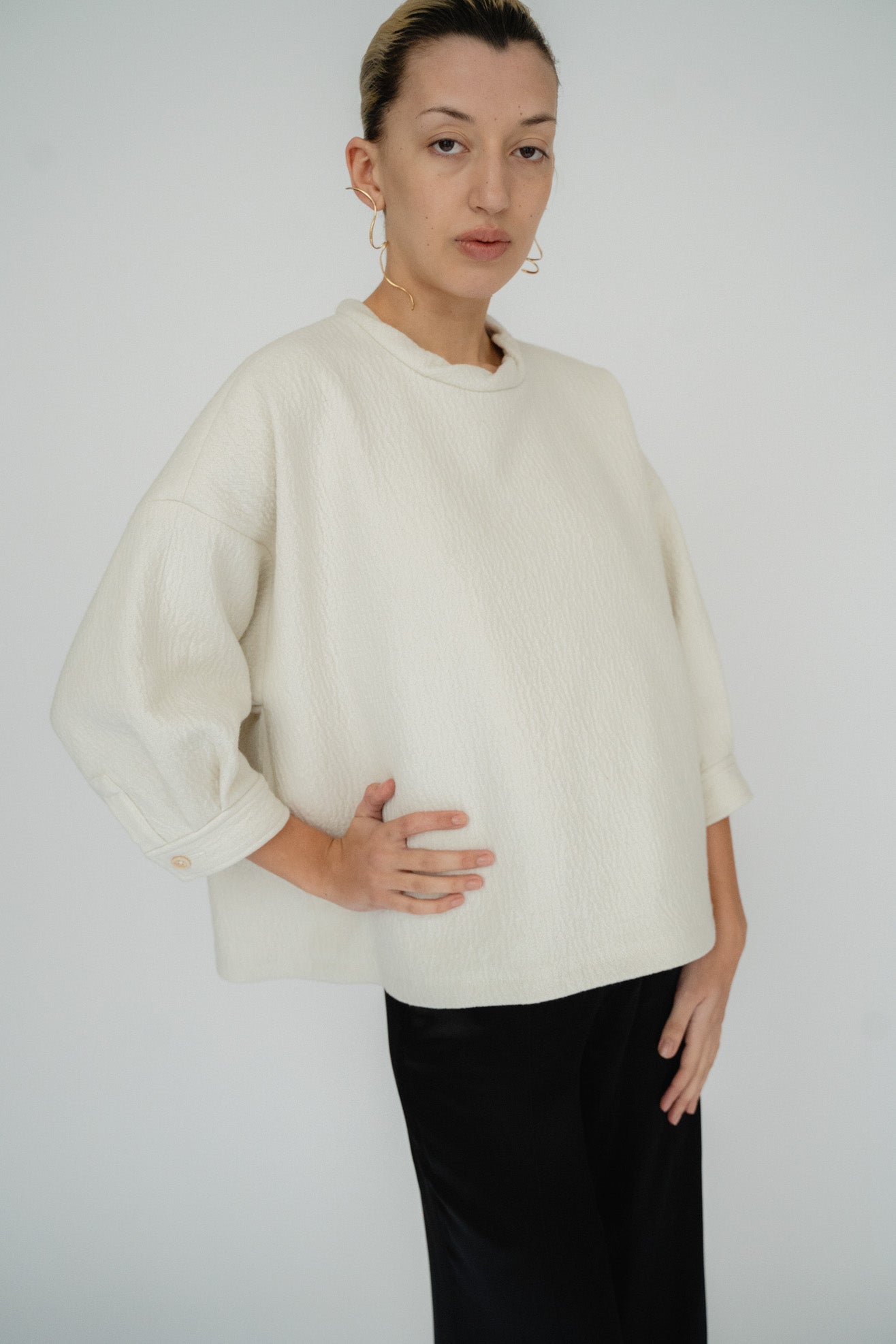 RACHEL COMEY, Alfond Top, Cream