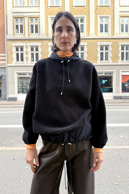 NOMIA, Fleece Pullover, Black