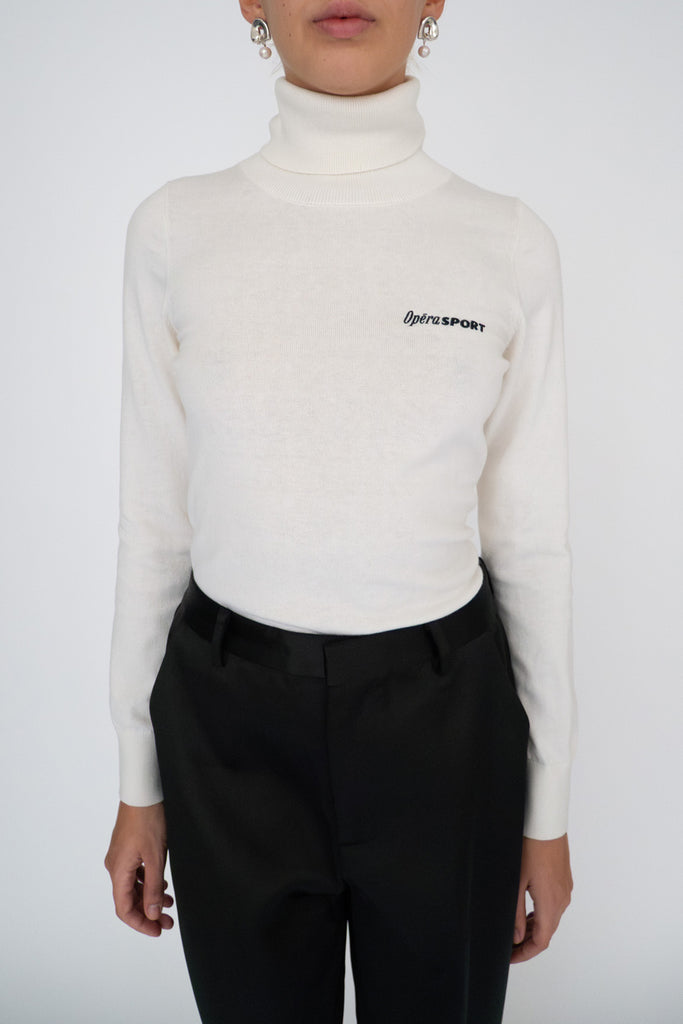 OpéraSPORT, Dree Turtle Neck, White