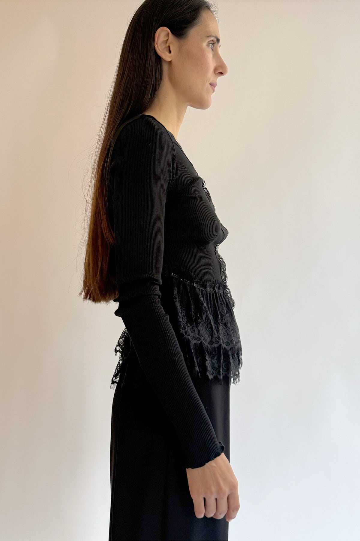 OPERASPORT, Eloisa Seamless Cardigan, Black