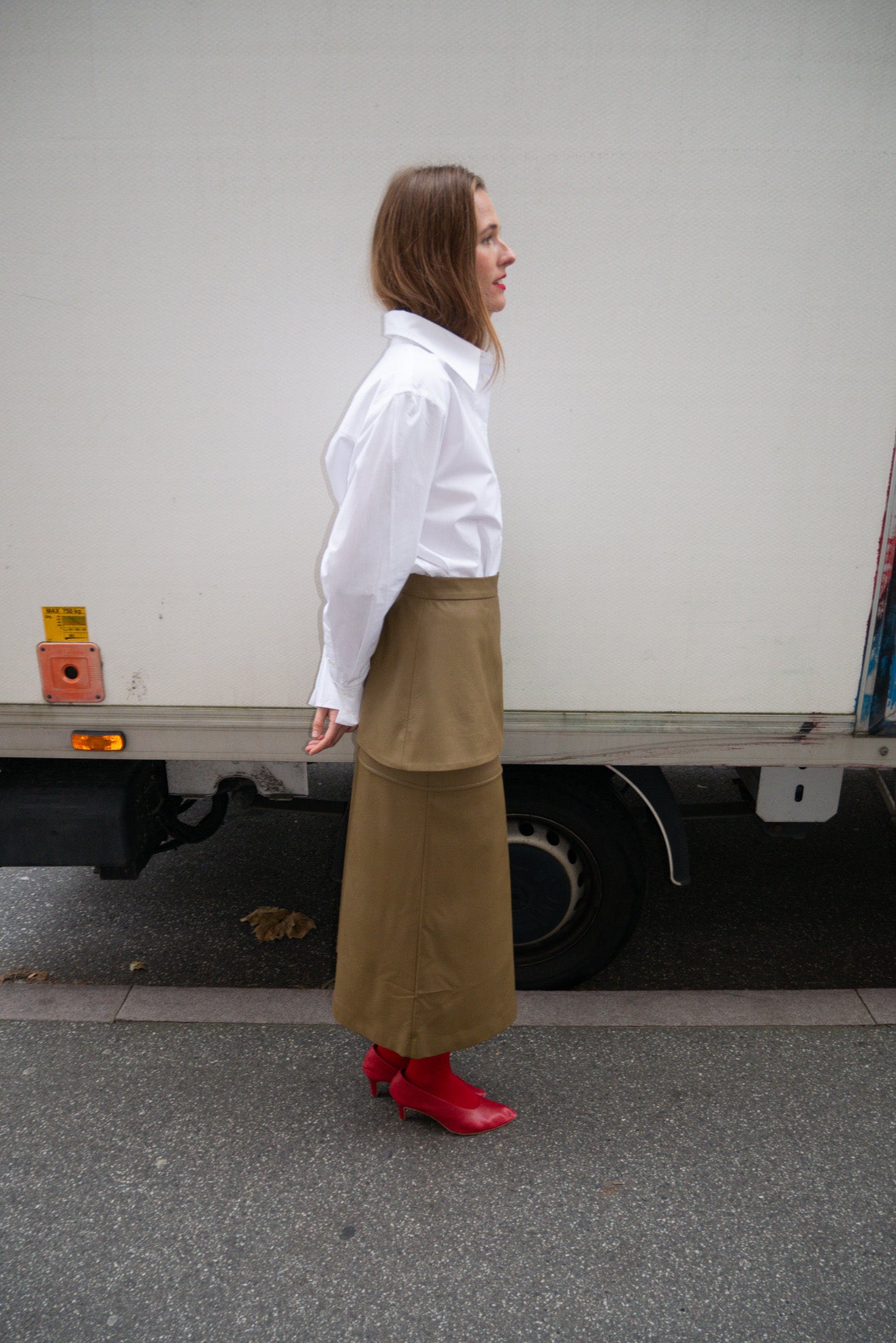 MR. LARKIN, Uma Peplum Belt, Olive