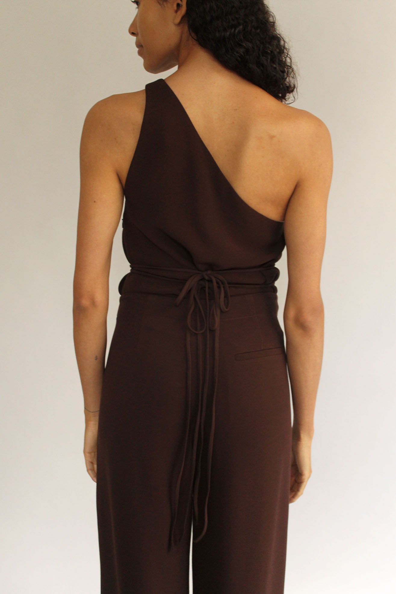 MR. LARKIN x TRINE TUXEN, Petal Belt, Espresso