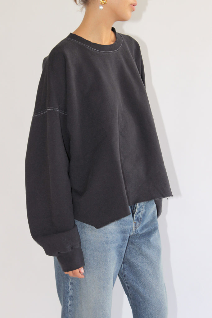 RACHEL COMEY, Fonder Sweatshirt, Charcoal