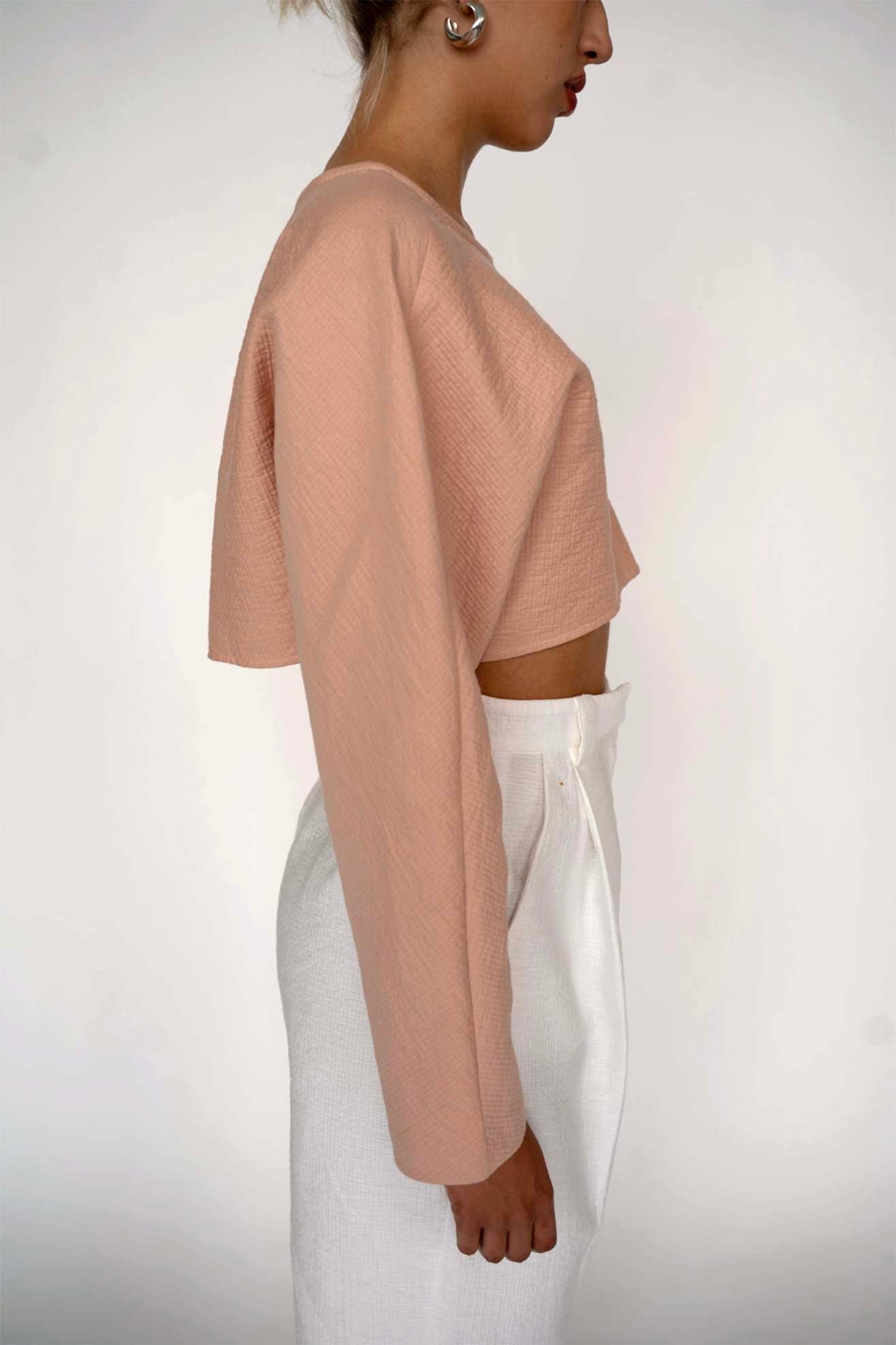 RACHEL COMEY, Labriola Top, Blush