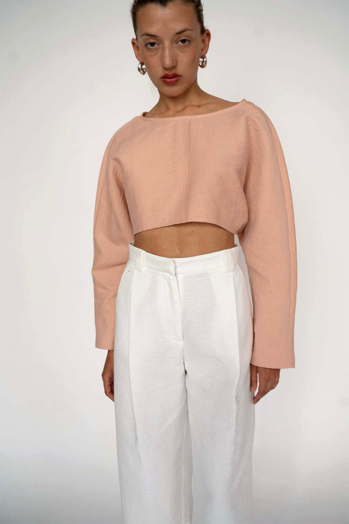 RACHEL COMEY, Labriola Top, Blush