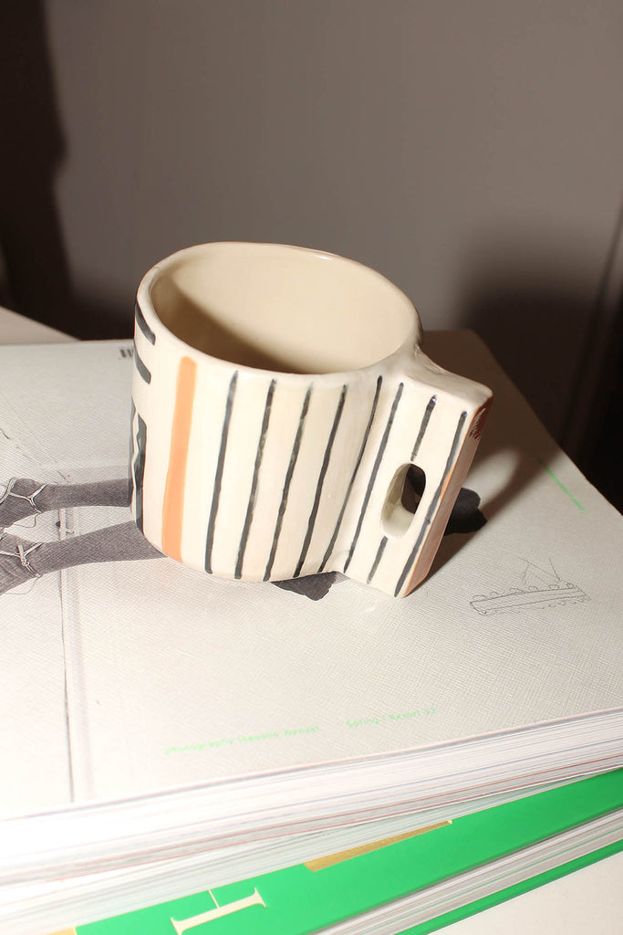 REBLOUSTUDIO, Ceramic Mug, Zebra