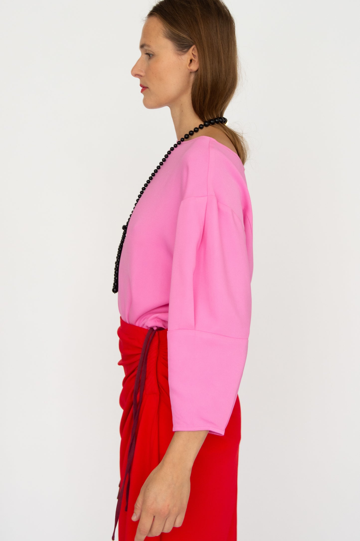 MR. LARKIN, Sloane Top, Candy Pink (Pre- Order Ships by Sept 26th)