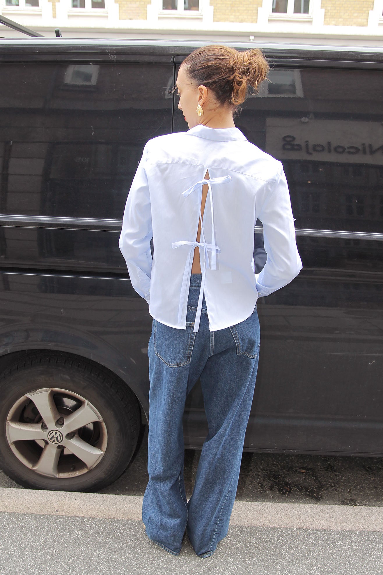 THE GARMENT, Palmela Shirt, Blue/White stripes