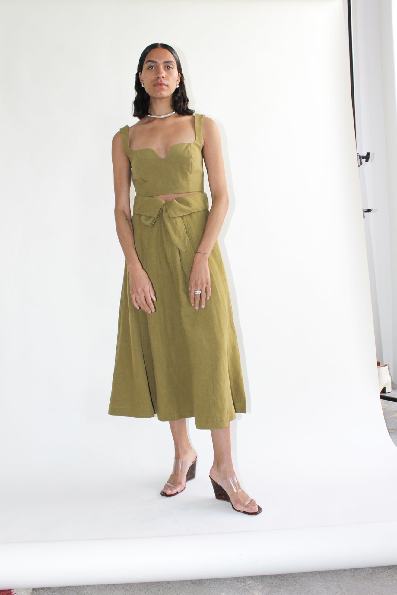 MARA HOFFMAN, Anna Skirt, Olive