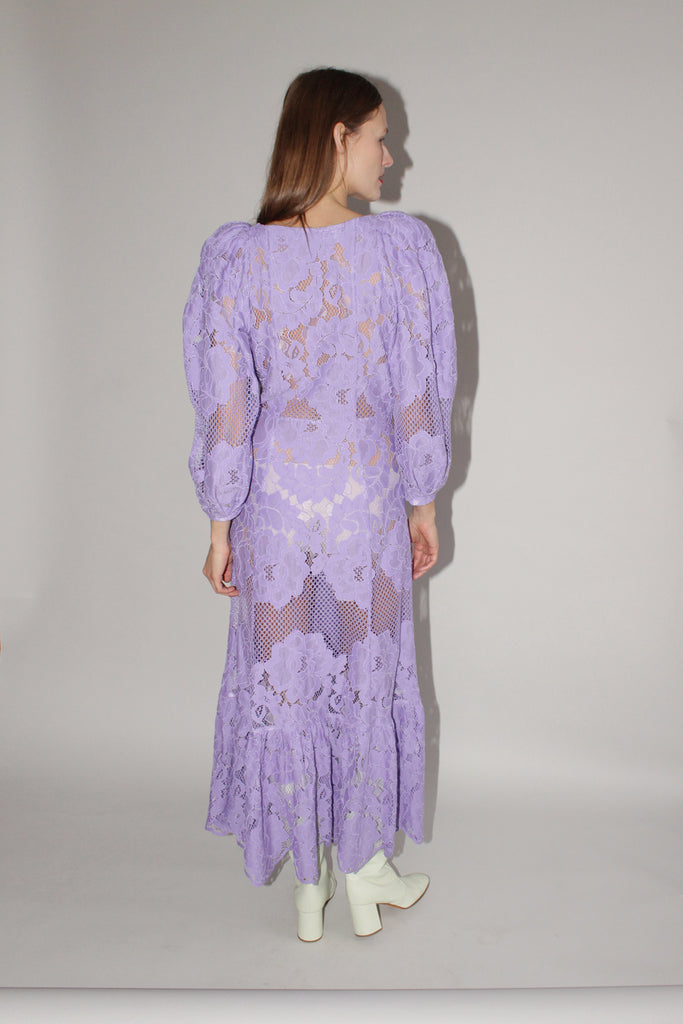 MR. LARKIN, Gemini Dress, Purple