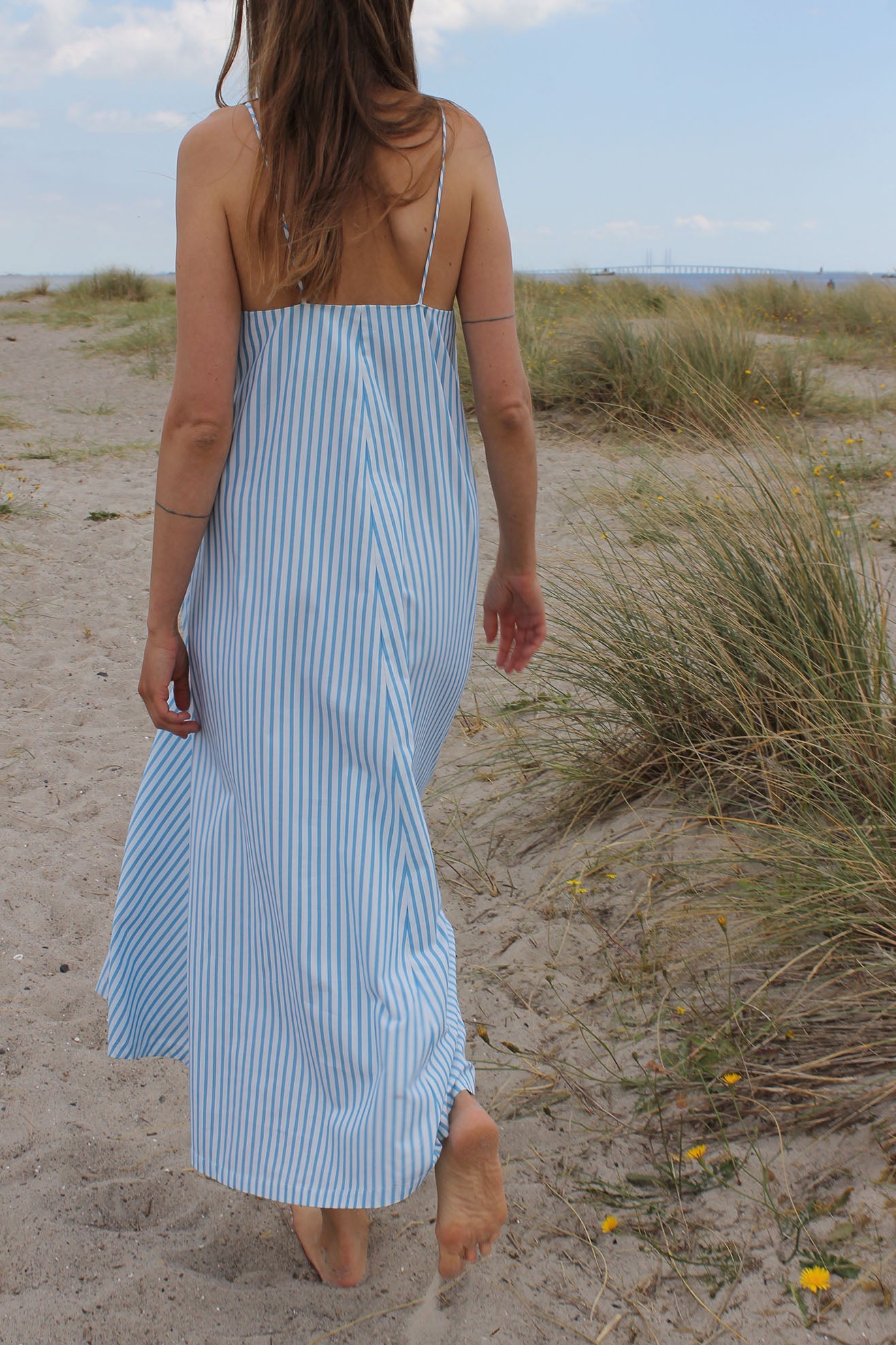 MR. LARKIN, Nova Dress, Pool Stripe