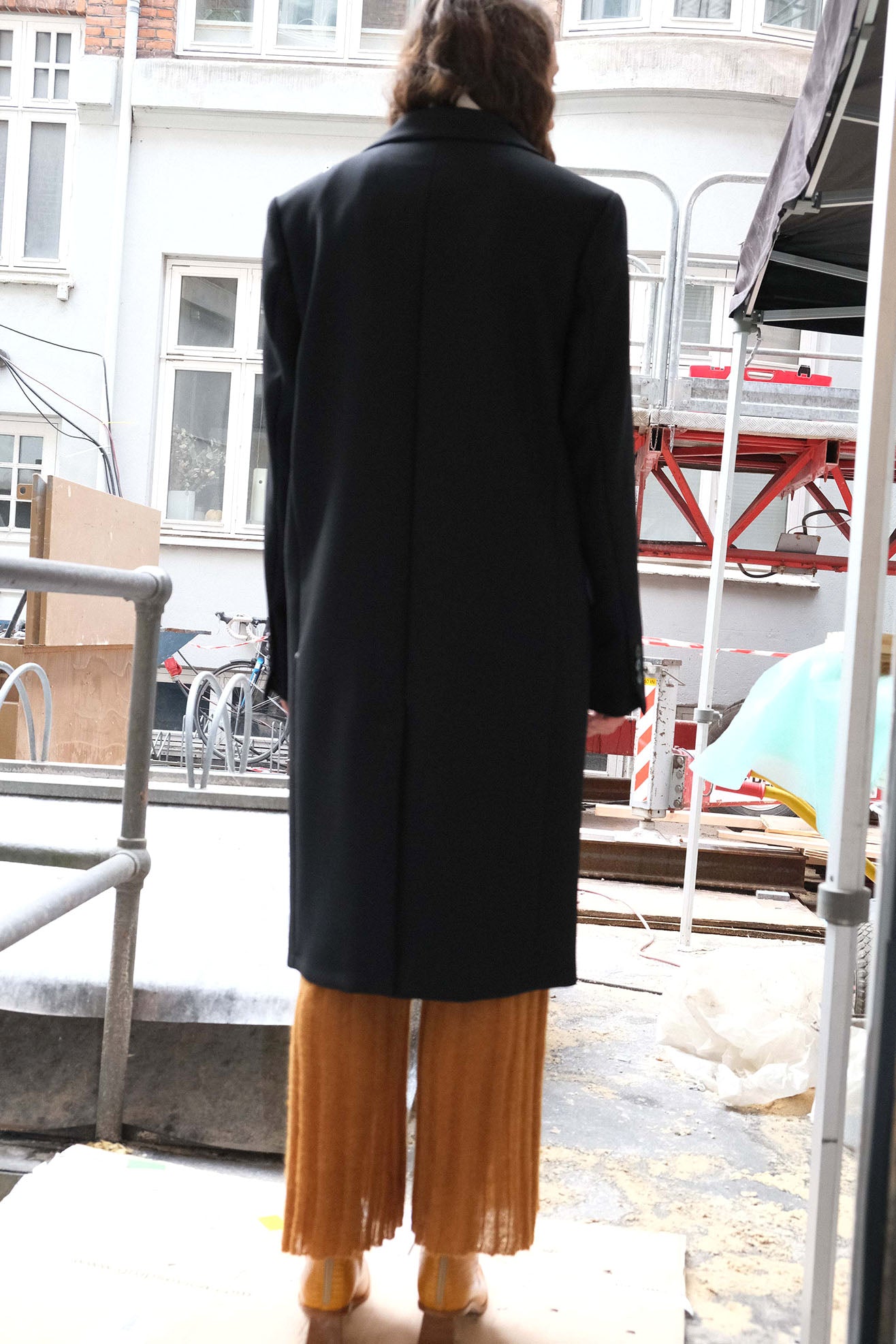 SUNFLOWER, Clean Coat, Black, Back