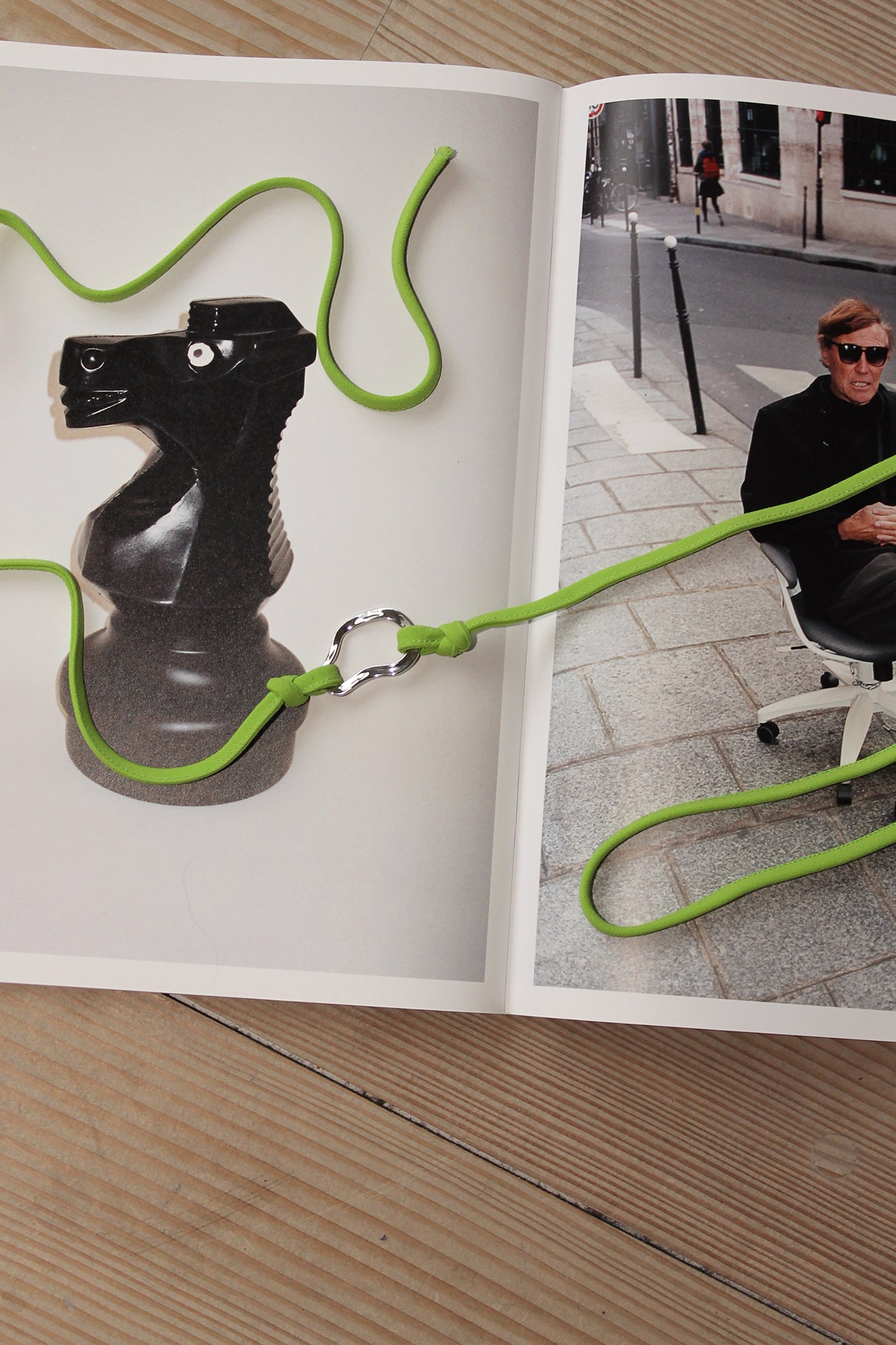 MR. LARKIN x TRINE TUXEN, Fragment Belt, Lime