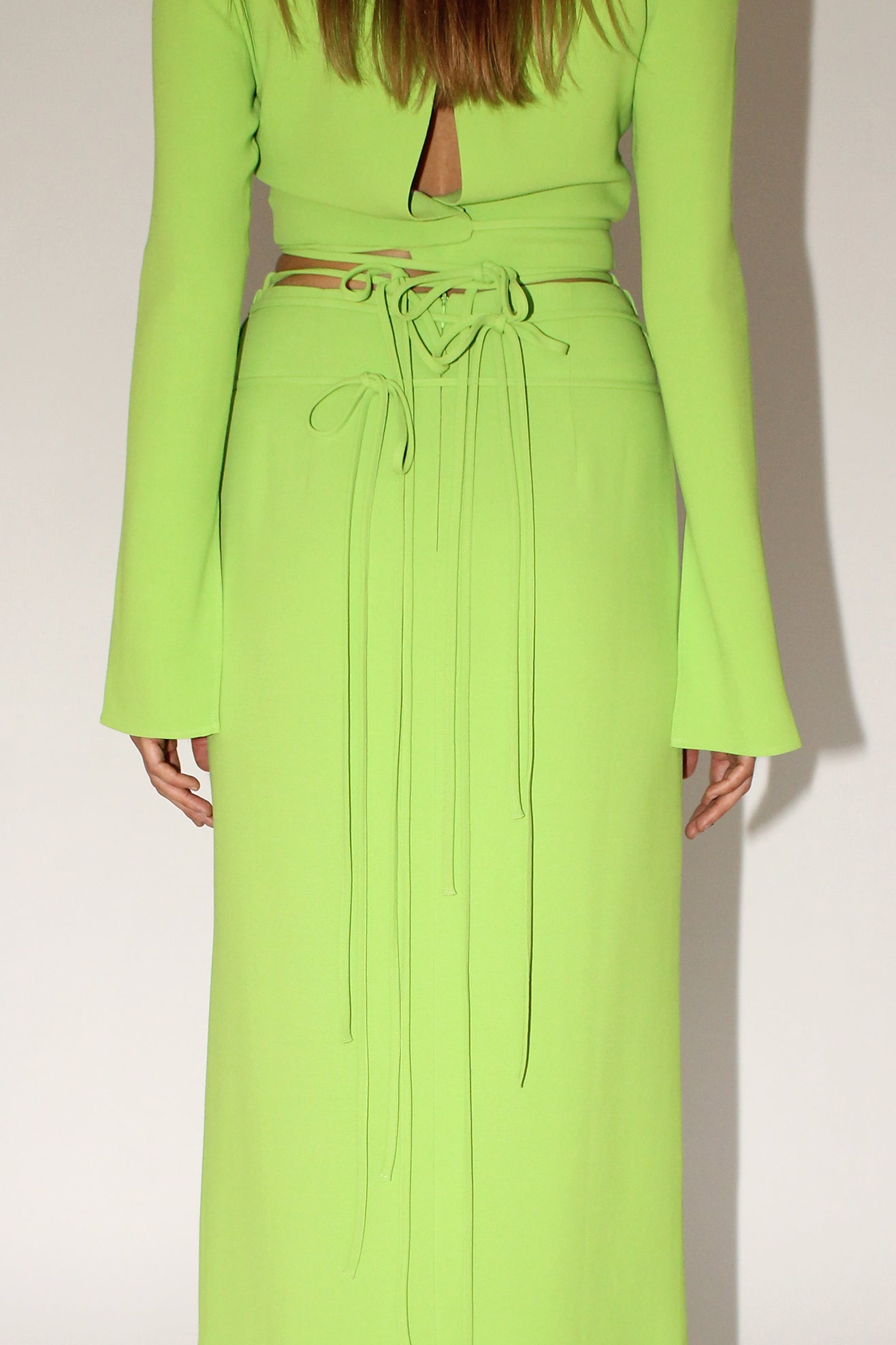 MR. LARKIN x TRINE TUXEN, Petal Belt, Lime
